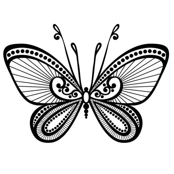 Beautiful Butterfly — Stock Vector
