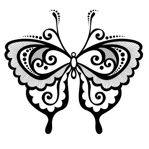 Bella farfalla — Vettoriale Stock