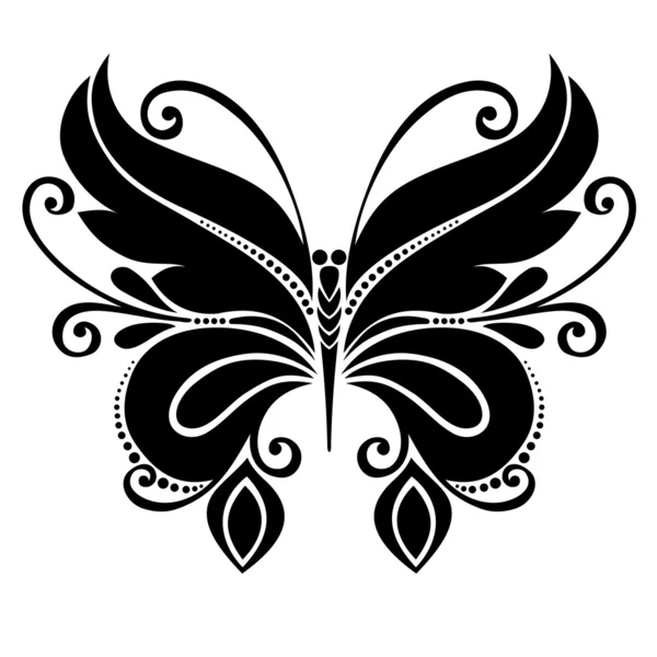 Όμορφη πεταλούδα — Διανυσματικό Αρχείο
