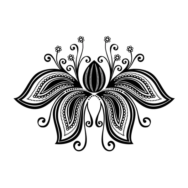 Декоративный цветок — стоковый вектор