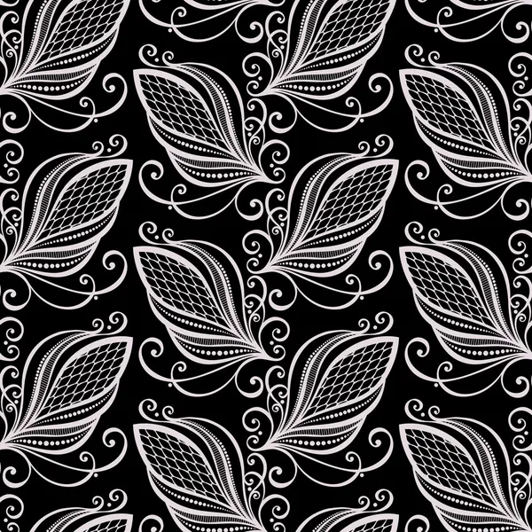 Motif floral sans couture (vecteur ) — Image vectorielle