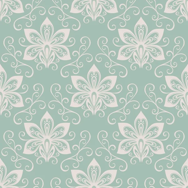 Motif floral sans couture (vecteur ) — Image vectorielle