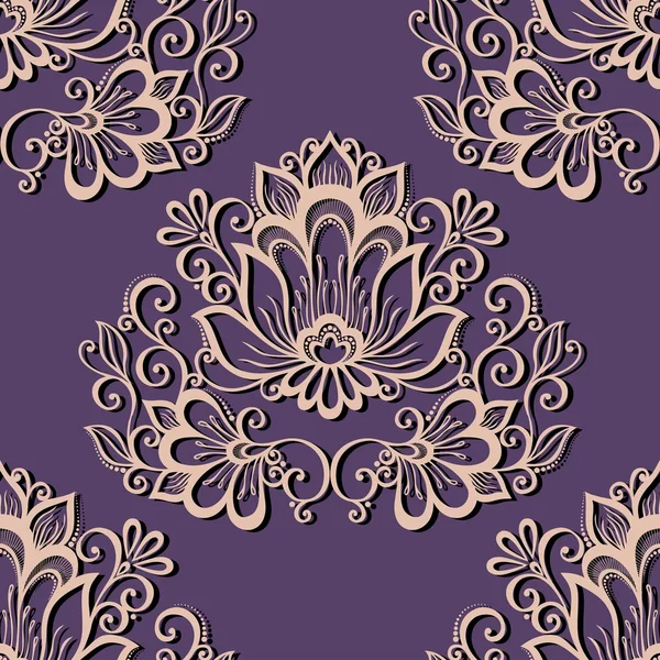 Motif floral sans couture (vecteur ) — Image vectorielle