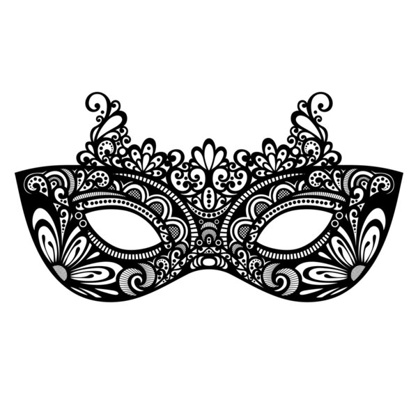 Beautiful Masquerade Mask (Vector)