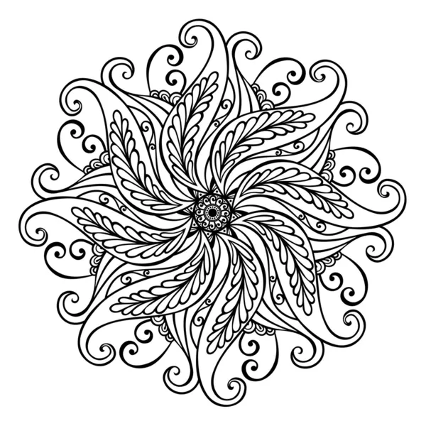 Güzel deco mandala (vektör) — Stok Vektör