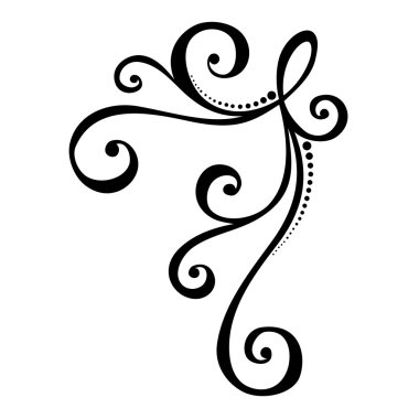 Deco soyut öğeler vektör