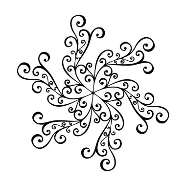 güzel deco Daire (vektör)