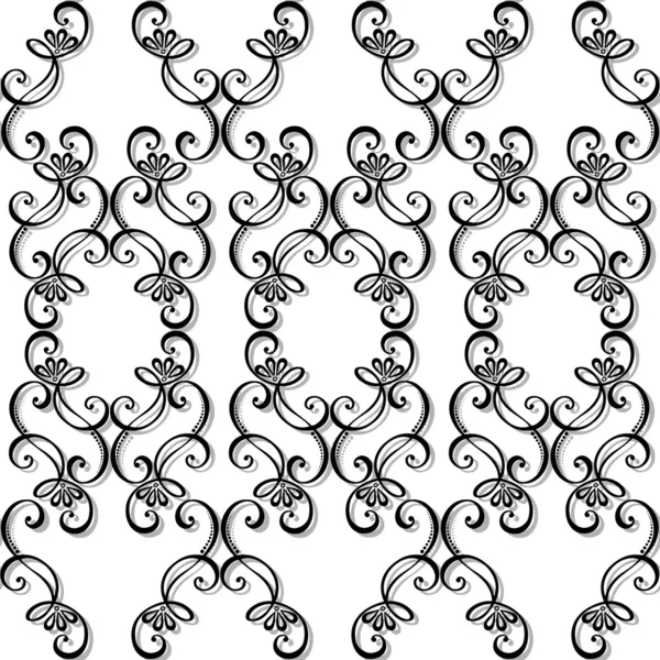 Seamless Ornate Pattern — Stock Vector