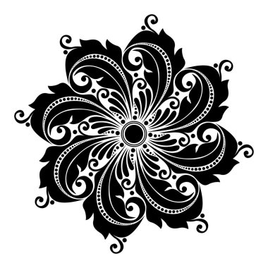 güzel deco Daire (vektör)