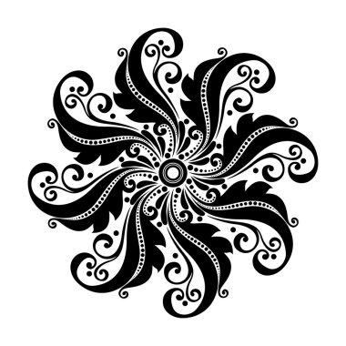 güzel deco Daire (vektör)