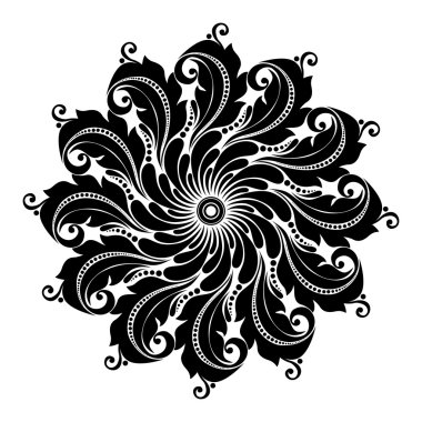 güzel deco Daire (vektör)