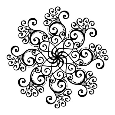 güzel deco Daire (vektör)