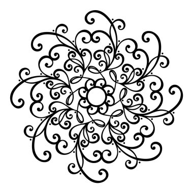 güzel deco Daire (vektör)