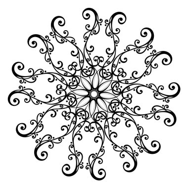 güzel deco Daire (vektör)