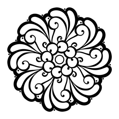 güzel deco Daire (vektör)