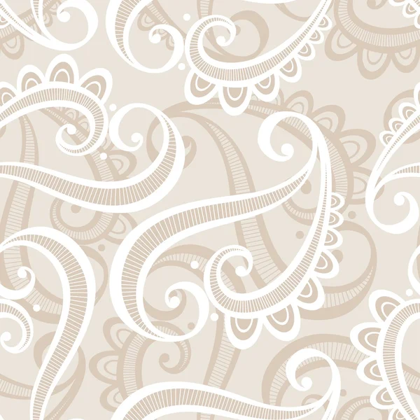 Seamless Ornate Abstract Pattern — Stock Vector