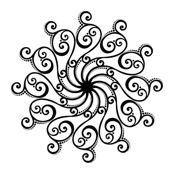 Mooie deco cirkel (vector) — Stockvector