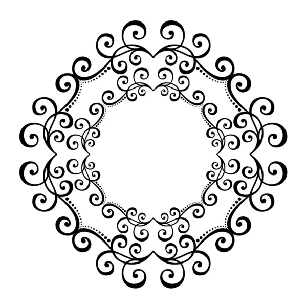 Mooie deco cirkel (vector) — Stockvector