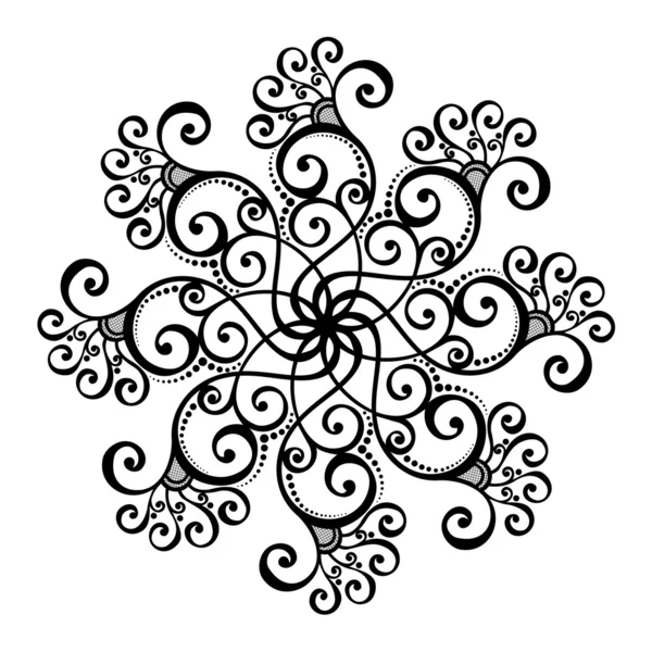 Mooie deco cirkel (vector) — Stockvector