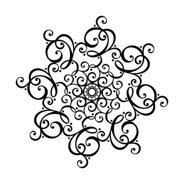 güzel deco Daire (vektör)