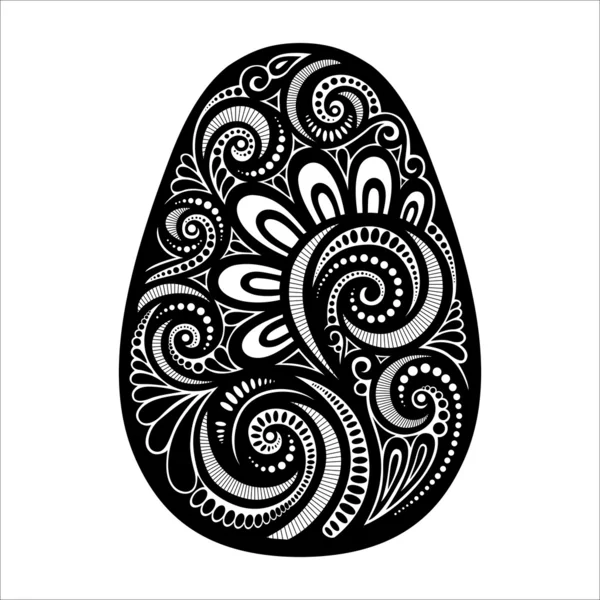 Ünnep díszes húsvéti tojás (vektor) — Stock Vector