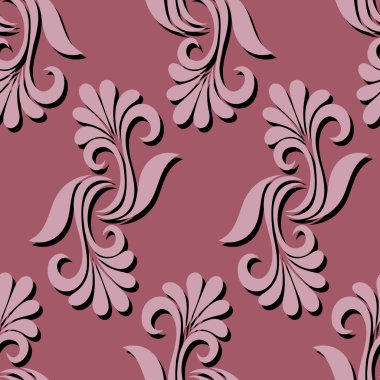 Sorunsuz çiçek desenli (vektör)