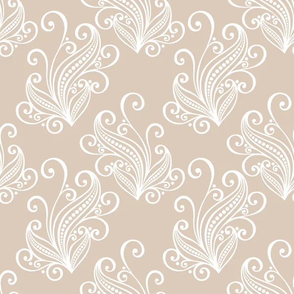 Motif floral sans couture (vecteur ) — Image vectorielle