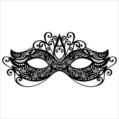 güzel maskeli balo maskesi