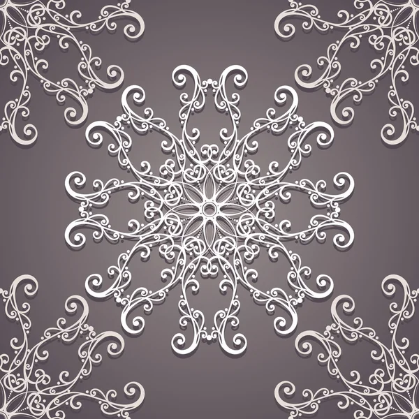 Seamless Ornate Pattern (Vector) — Stock Vector