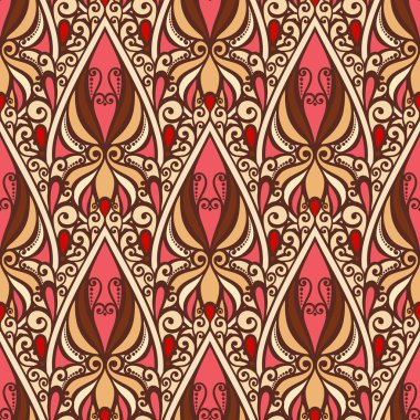 Dikişsiz süslü tasarlamak (vektör)