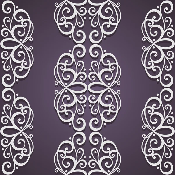 Seamless Ornate Pattern (Vector) — Stock Vector