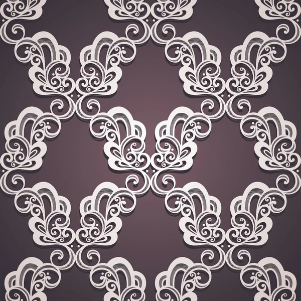 Seamless Ornate Pattern (Vector) — Stock Vector