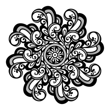 güzel deco Daire (vektör)