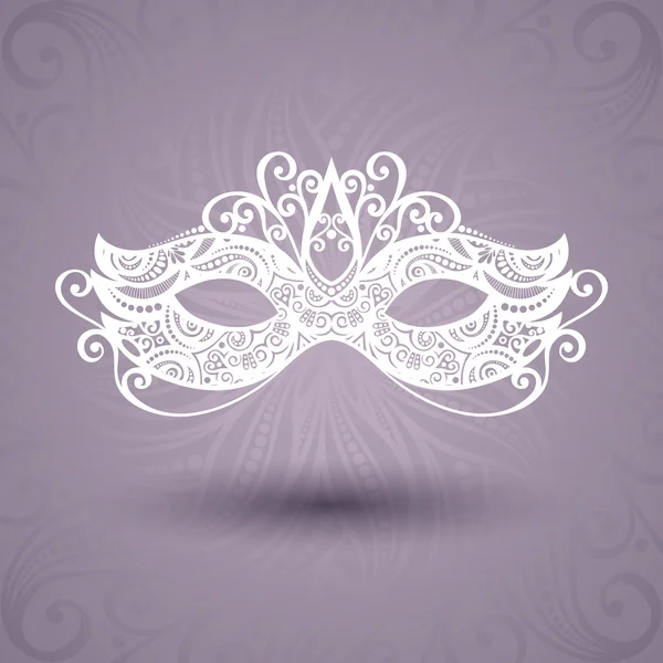 Magnifique masque de mascarade (vecteur ) — Image vectorielle