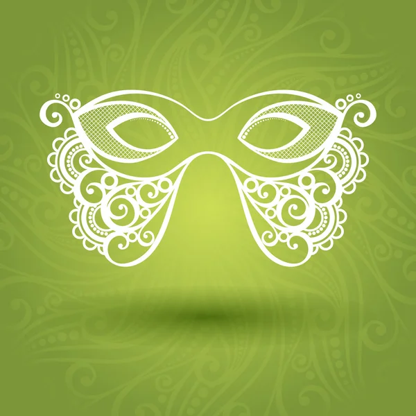 Mooie maskerade masker (vector) — Stockvector