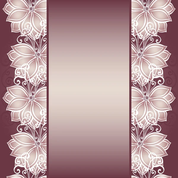 Vektor färgad floral bakgrund — Stock vektor