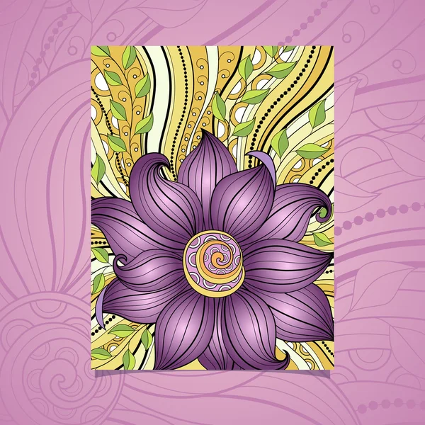 Conjunto vectorial de banner floral — Archivo Imágenes Vectoriales