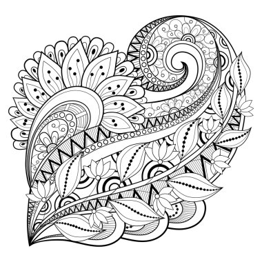 vektör tek renkli çiçek arka plan