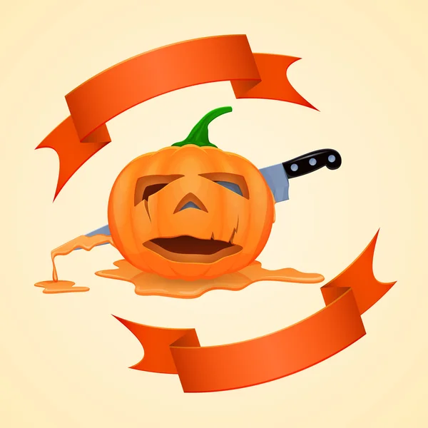 Calabaza de Halloween — Archivo Imágenes Vectoriales