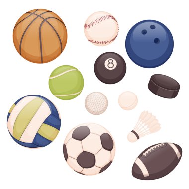 Sport Balls clipart