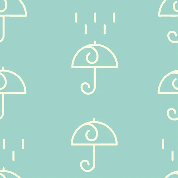 Patrón de paraguas — Vector de stock