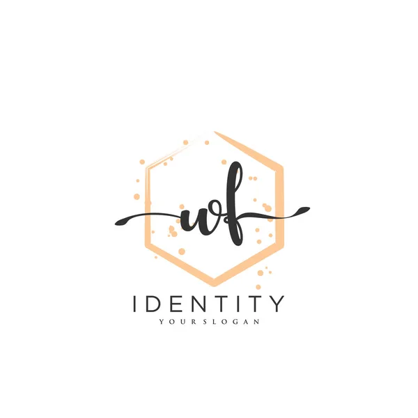 Handwriting Logo Vector Art Initial Signature Wedding Fashion Jewerly Boutique — Image vectorielle