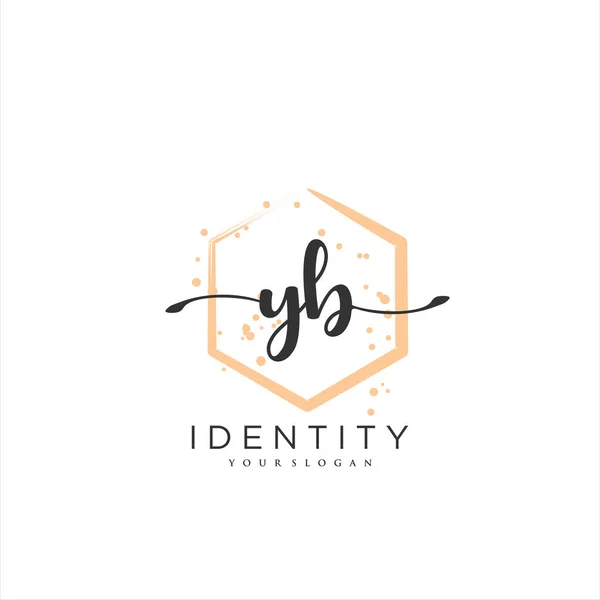 Handwriting Logo Vector Art Initial Signature Wedding Fashion Jewerly Boutique — стоковый вектор