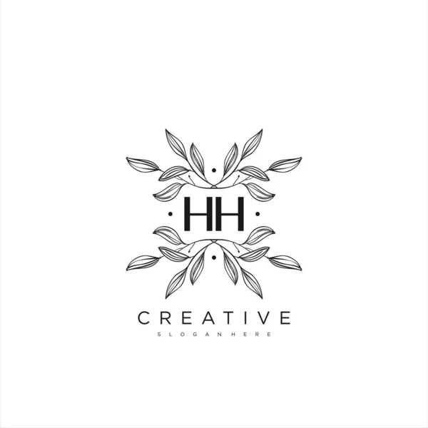 Harf Harfi Logo Şablonu Vektör Prim Vektörü — Stok Vektör