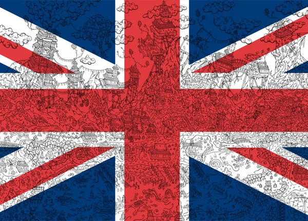 Reino Unido bandera —  Fotos de Stock