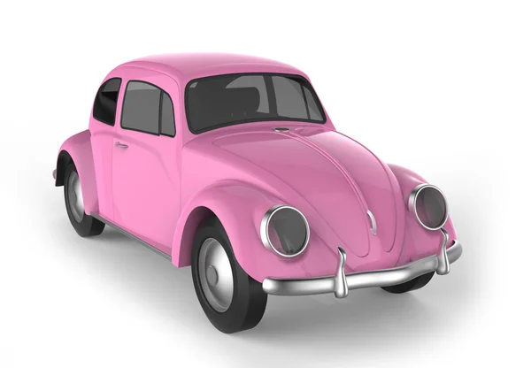 ピンクの車 — ストック写真