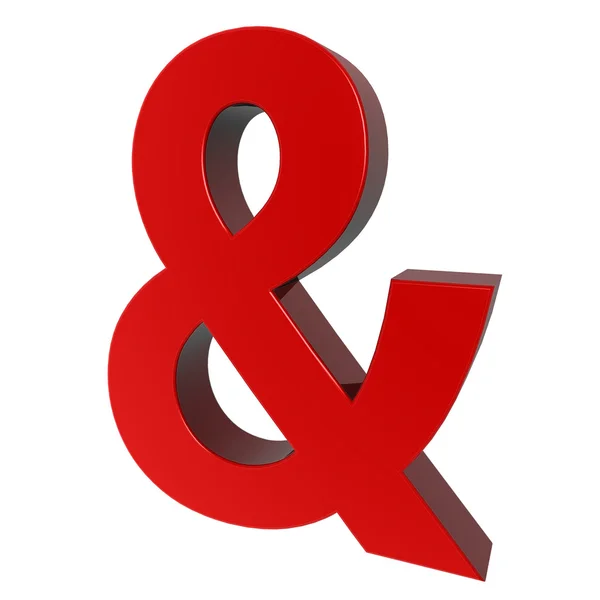 Ampersand sign — Stock Photo, Image