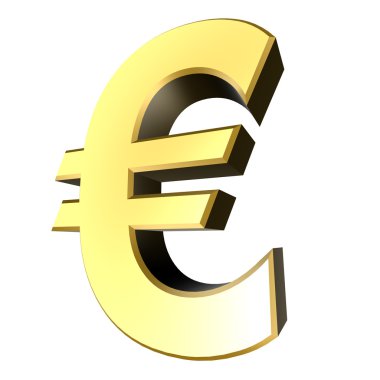3D işareti collection - euro