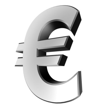 3D işareti collection - euro