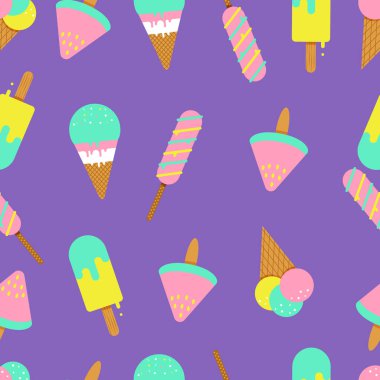 Meşe palamudu ve meşe yapraklarıyla kusursuz desen. Vektör. Tekstil tasarımı